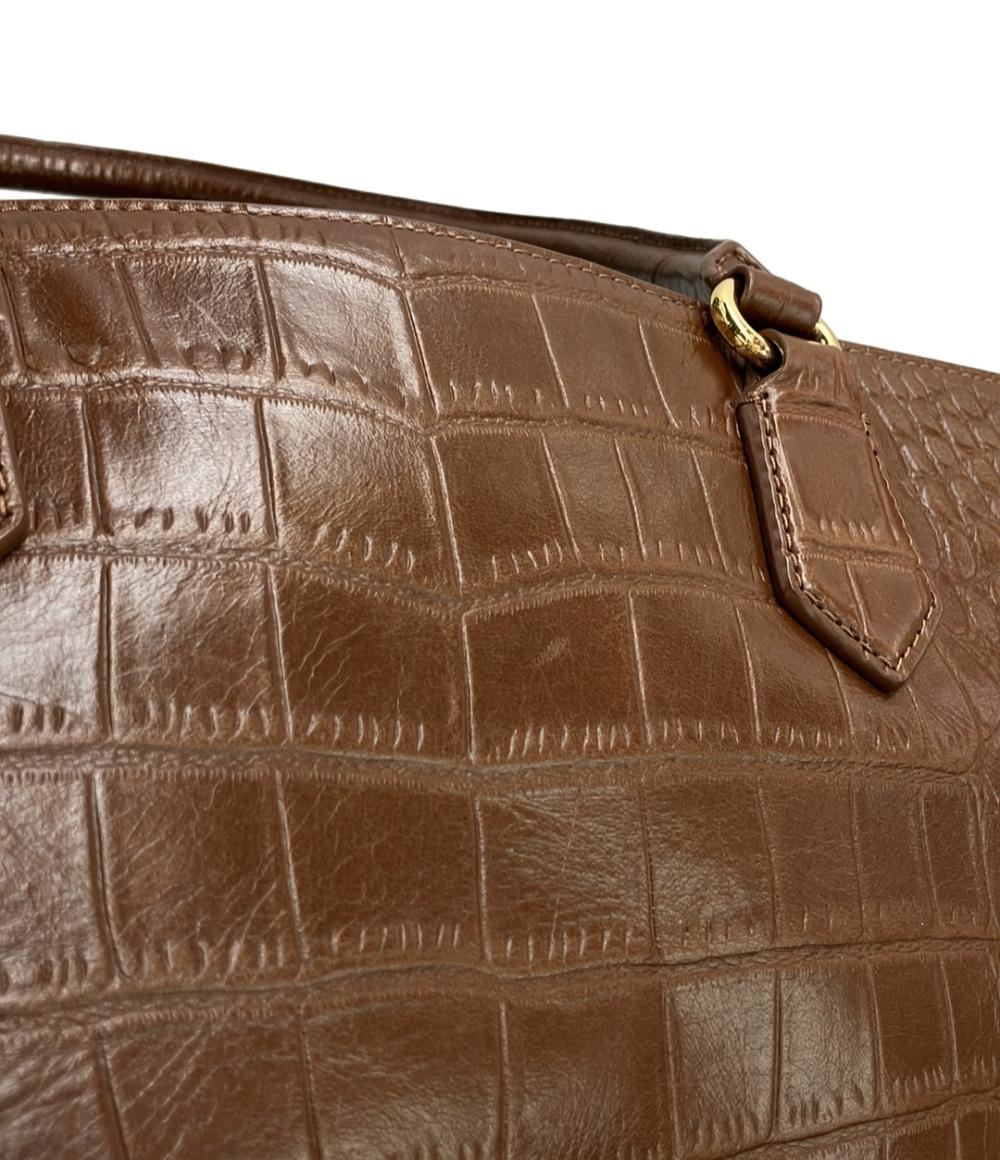 コールハーン トートバッグ クロコ型押し レザー レディース COLE HAAN