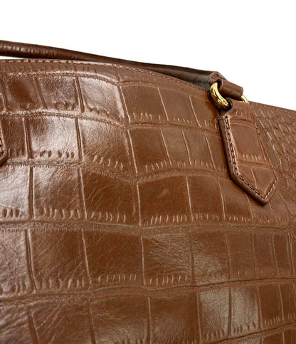 コールハーン トートバッグ クロコ型押し レザー レディース COLE HAAN