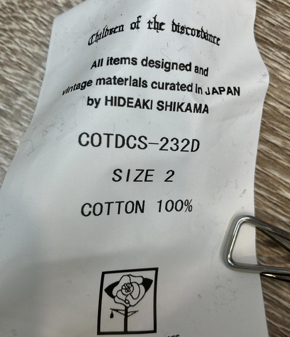 Children of the discordance パーカー スウェット 総柄 COTDCS-232D メンズ SIZE 2 (M) チルドレンオブザディスコーダンス