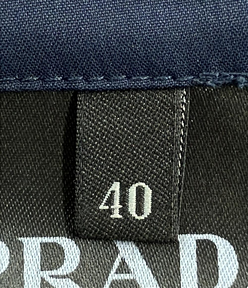 PRADA トライアングル ロゴ スカート レディース SIZE 40 (M) プラダ