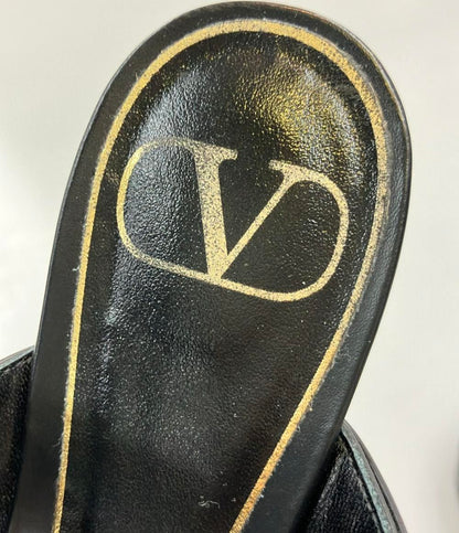 ヴァレンティノ・ガラヴァーニ フラットミュール スタッズ レディース SIZE 36 (M) Valentino Garavani