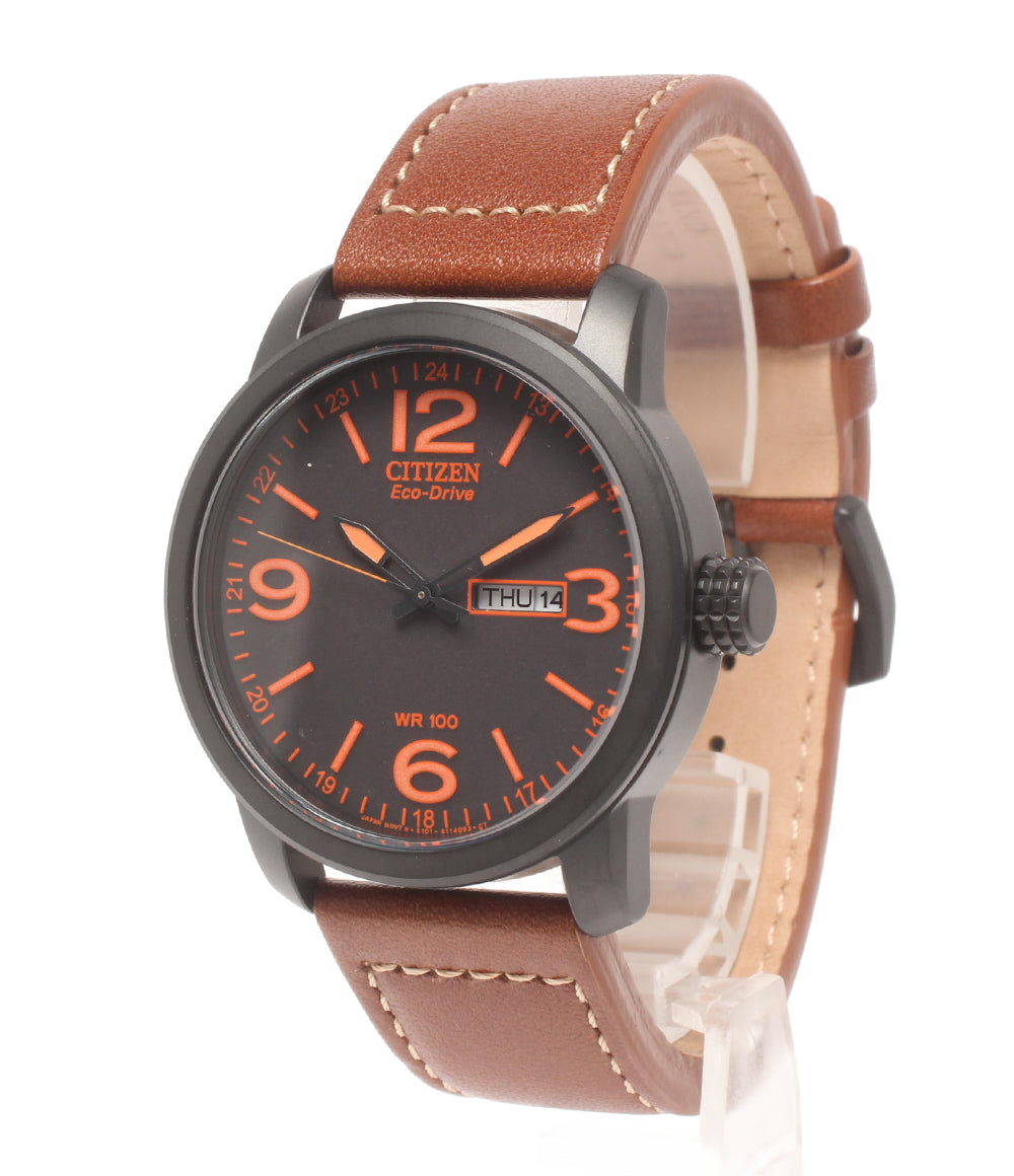 美品 CITIZEN 腕時計 ソーラー ブラック BM8475-26E メンズ シチズン