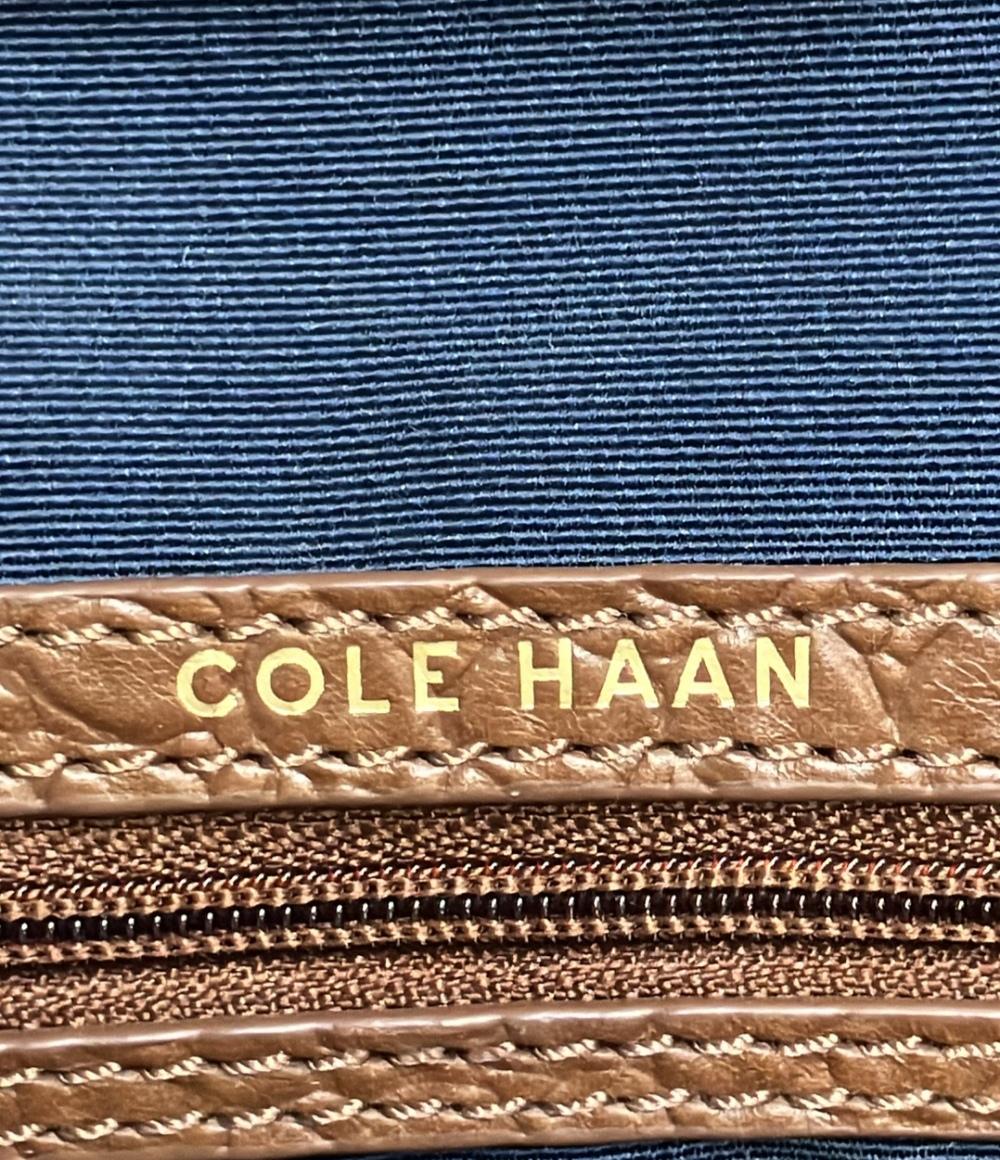 コールハーン トートバッグ クロコ型押し レザー レディース COLE HAAN