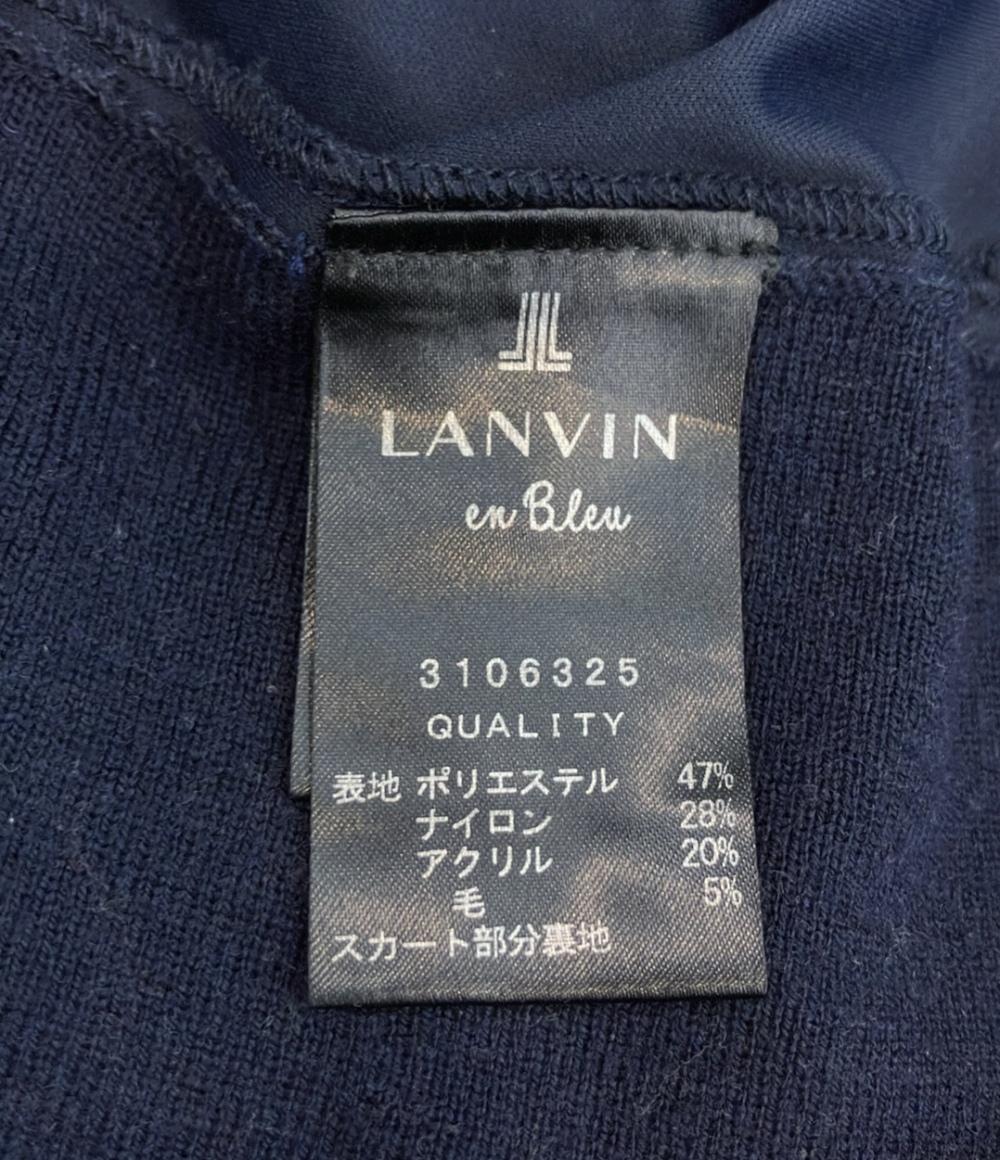 LANVIN en Bleu ニットワンピース レディース SIZE 38 (S) ランバンオンブルー