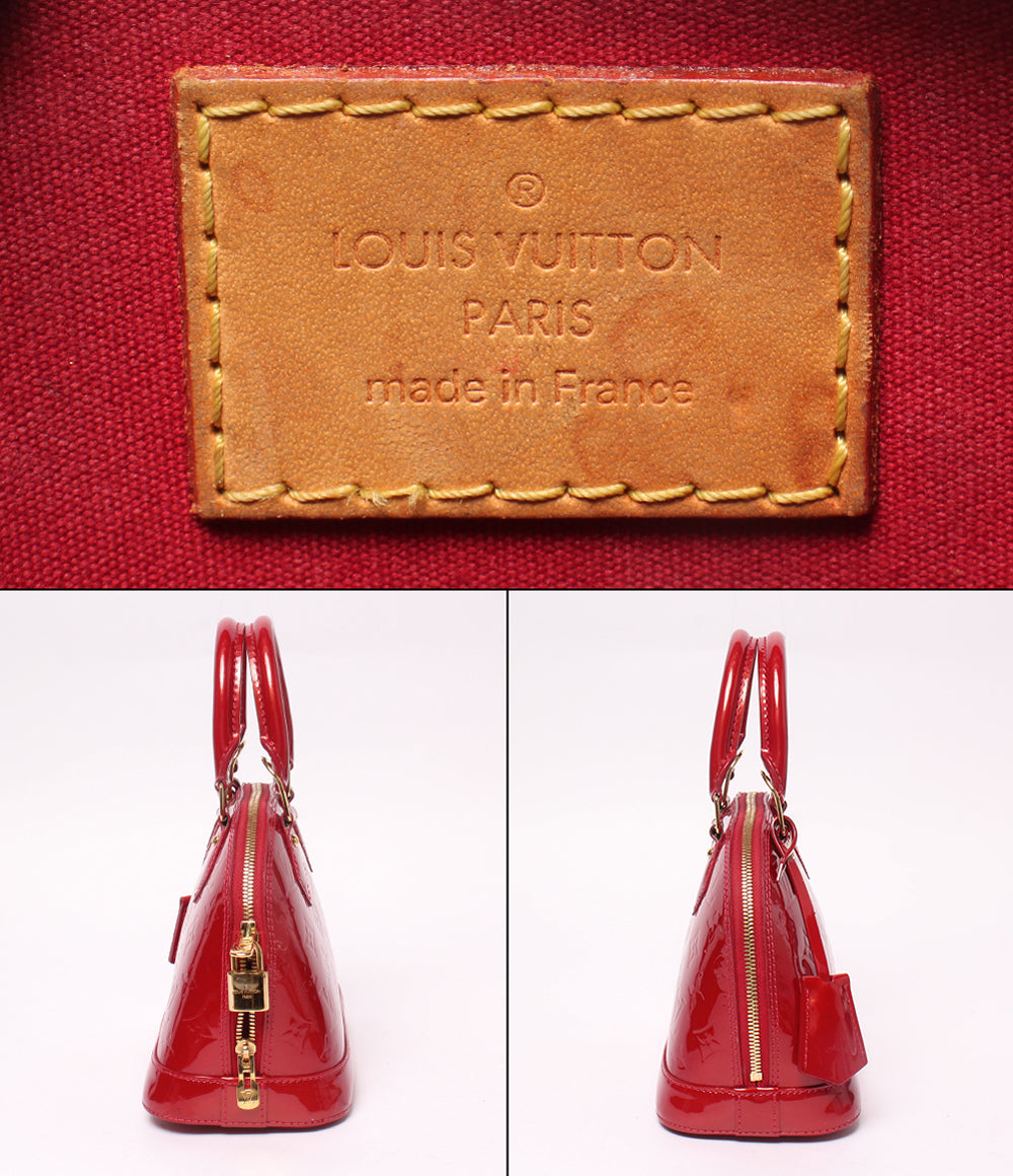 LOUIS VUITTON 2WAY ハンドバッグ ショルダーバッグ 斜め掛け アルマBB ヴェルニ M91606 レディース ルイ・ヴィトン