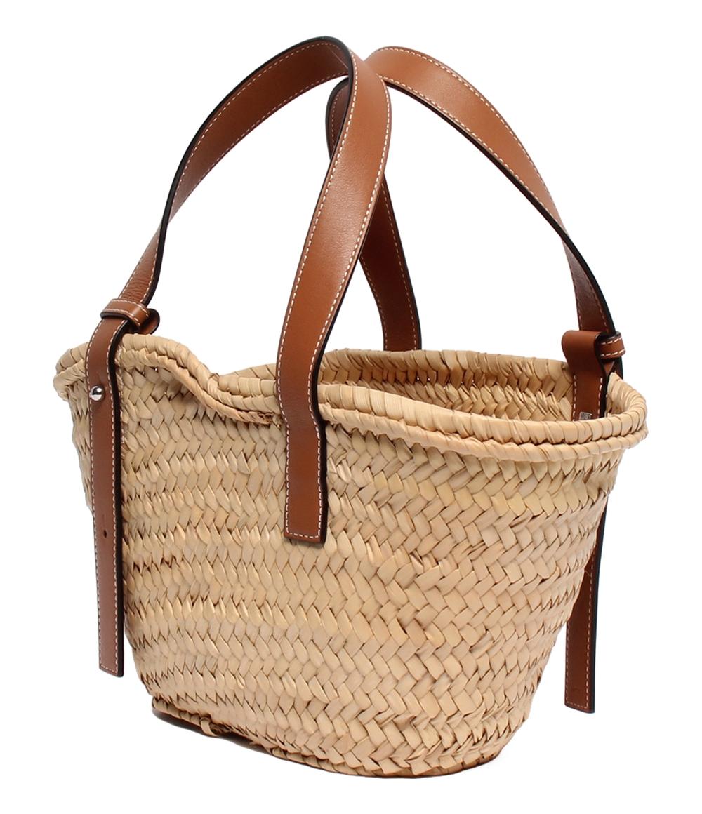 美品 LOEWE ハンドバッグ カゴバッグ バスケットバッグ スモール 412111 レディース ロエベ
