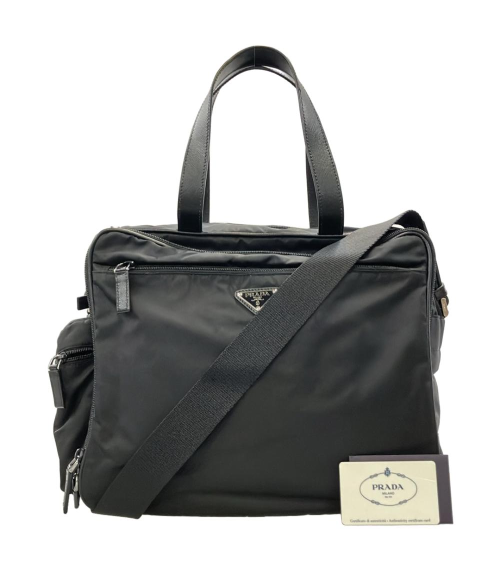 PRADA ブラック ビジネスバッグ　新品未使用 PRADA ブリーフケース ビジネスバッグ メンズ プラダ – Rehello by BOOKOFF