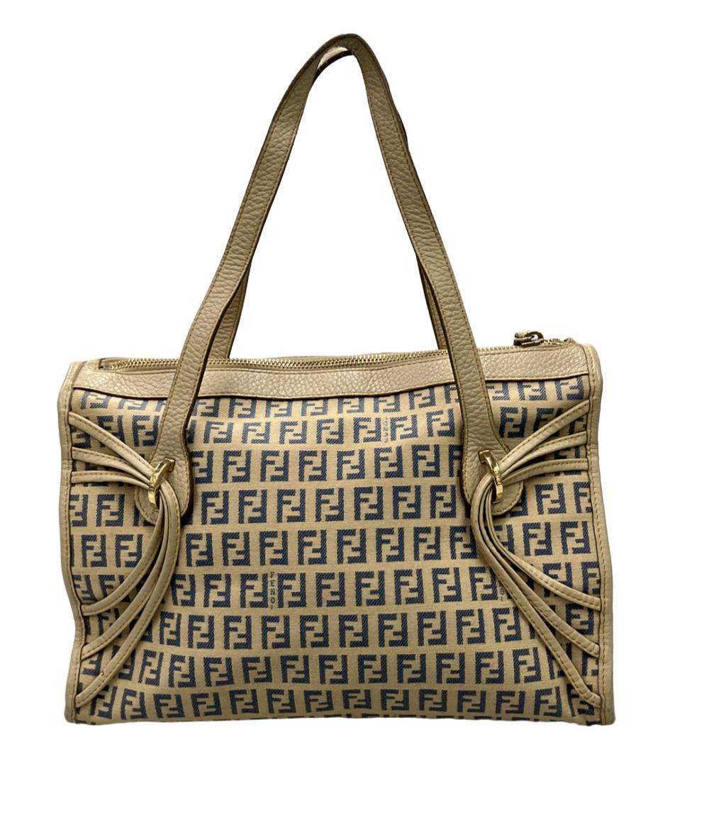 ⭐︎未使用品⭐︎FENDI ズッキーノ　トートバッグ　キャンバス　肩掛け　保管袋付 FENDI トートバッグ ズッキーノ キャンバス レディース フェンディ