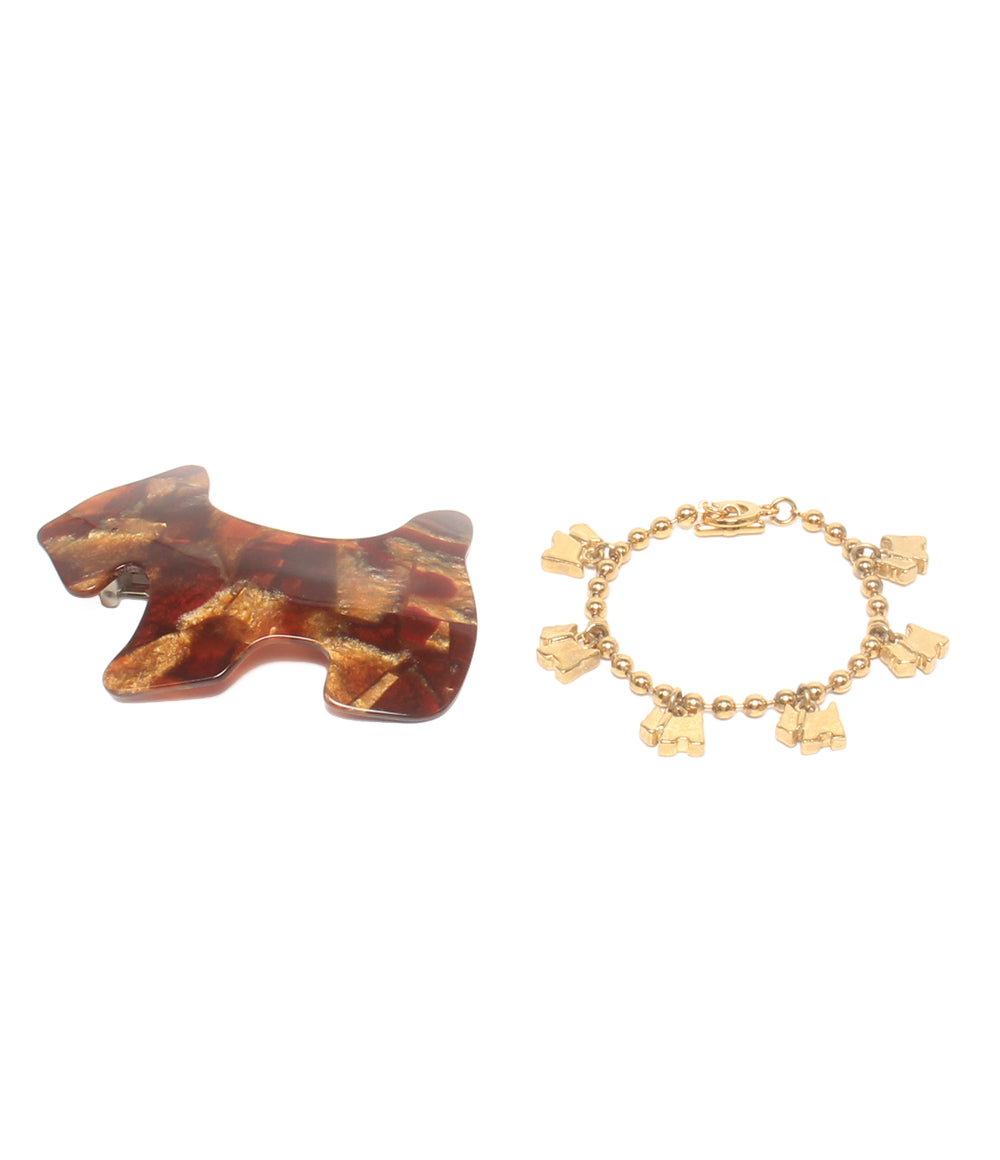 AGATHA ブレスレット バレッタ ヘアクリップ 2点セット レディース アガタ