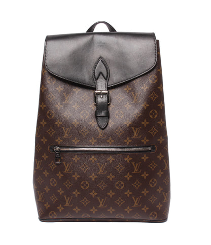 LOUIS VUITTON リュック パルク モノグラム マカサー M40637 メンズ ルイ・ヴィトン