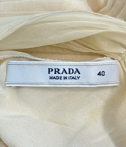 PRADA ノースリーブワンピース シルク100% レディース SIZE 40 (S) プラダ