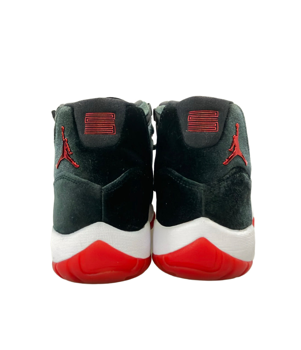 美品 NIKE ミッドカットスニーカー Air Jordan 11 Bred Velvet DB5457-061 レディース SIZE 27.5 ナイキ