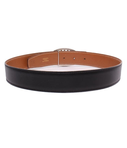 HERMES ベルト リバーシブルベルト65 エブリンバックル シルバー金具 〇Z刻印 レディース エルメス