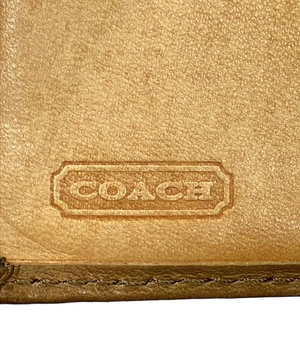 コーチ 二つ折り財布 ミニシグネチャー レディース COACH