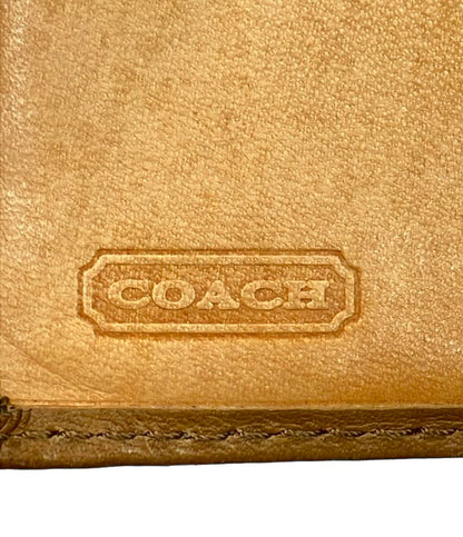 コーチ 二つ折り財布 ミニシグネチャー レディース COACH