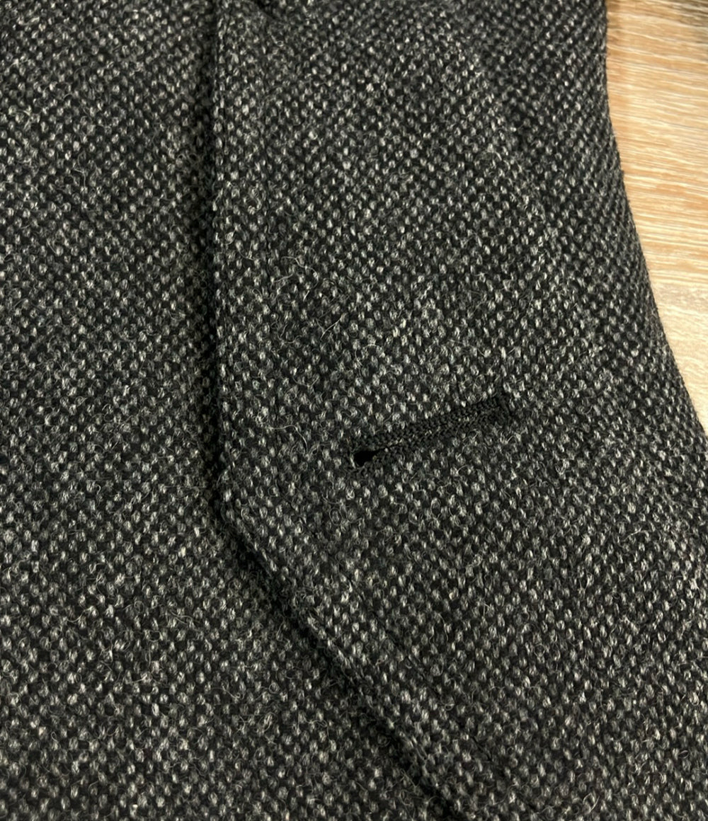 BURBERRY BLACK LABEL チェスターコート 内地キルティング グレー D1B03-205-08 メンズ SIZE M バーバリーブラックレーベル