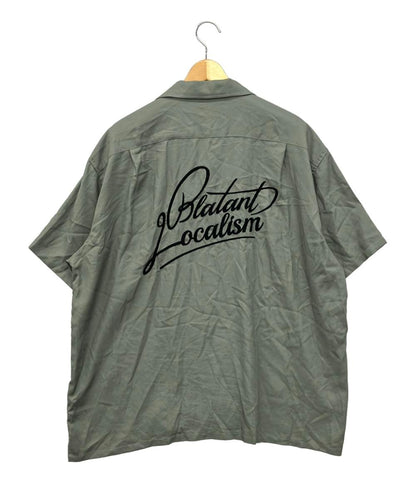 美品 キャリー 半袖シャツ メンズ SIZE L CALEE