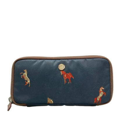 russet ラウンドファスナー長財布 WOODLANDER レディース ラシット