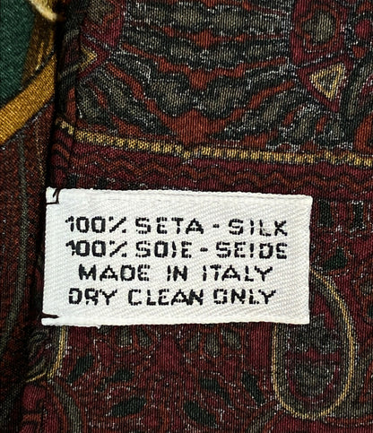 CHANEL スカーフ シルク100%  ペイズリー柄 レディース シャネル