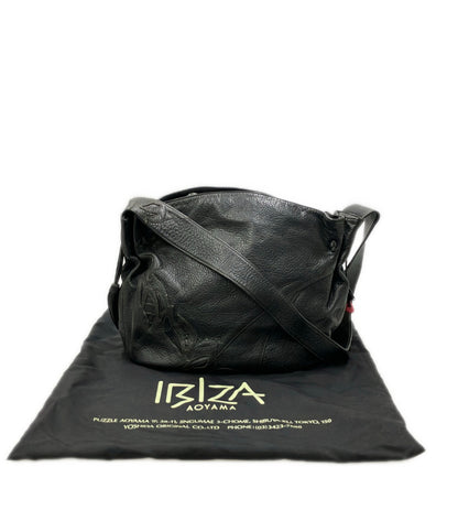 美品 IBIZA ショルダーバッグ 肩掛け レザー レディース イビサ