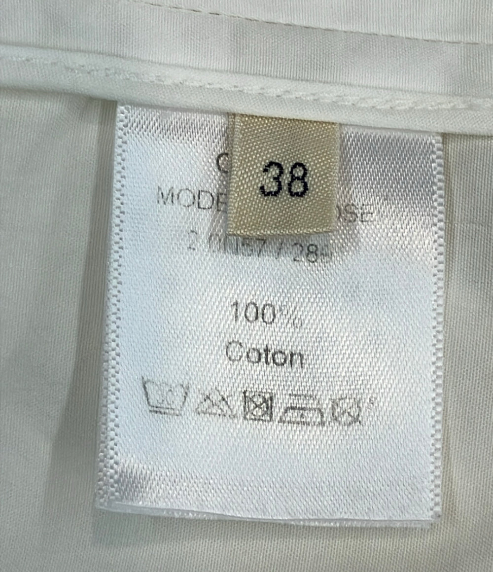 CELINE 半袖Tシャツ フリル デザインカットソー レディース SIZE 38 (M) セリーヌ