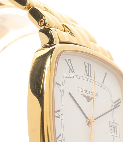 LONGINES 腕時計 クオーツ ホワイト L4.761.2 メンズ ロンジン