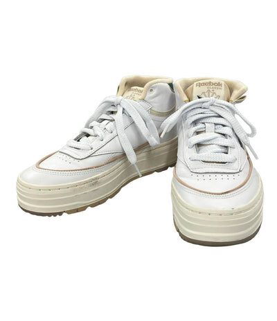 リーボック 厚底ミドルカットスニーカー CLUB C GEO MID GZ4936 レディース SIZE 23.5 (M) Reebok