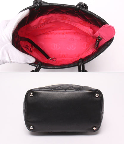 CHANEL トートバッグ シルバー金具 8番台 カンボンライン レディース シャネル