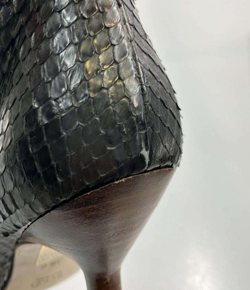 GUCCI ロングブーツ パイソン レディース SIZE 36 C (23cm) グッチ