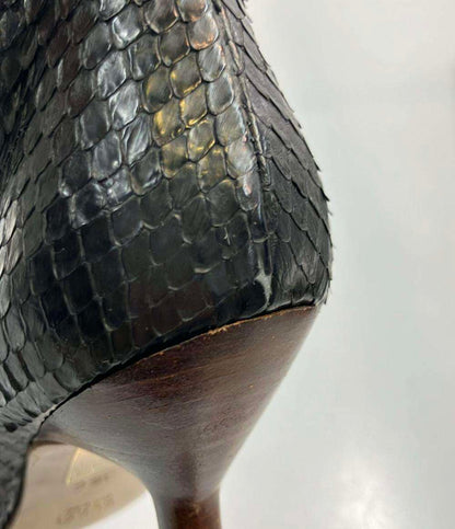 GUCCI ロングブーツ パイソン レディース SIZE 36 C (23cm) グッチ