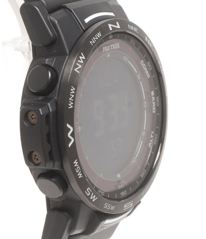 美品 CASIO 腕時計 クライマーライン 電波ソーラー プロトレック PRO TREK ソーラー PRW-35Y-1BJF メンズ カシオ
