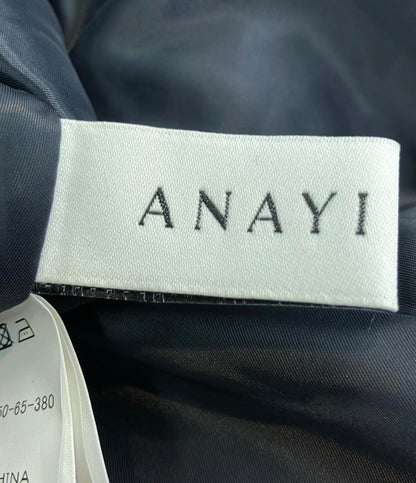 アナイ ノースリーブワンピース プリーツ ベロア レディース SIZE 38 (M) ANAYI