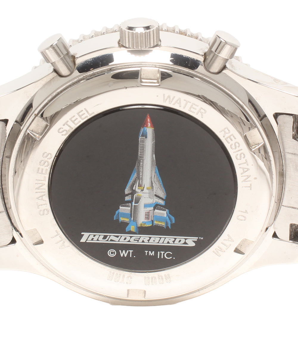 腕時計 THUNDERBIRDS サンダーバード1号 クオーツ ブラック系 メンズ