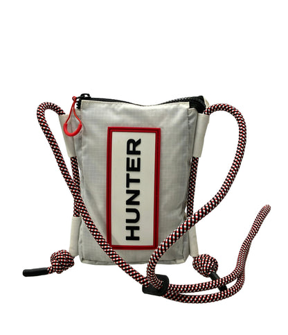 美品 HUNTER ショルダーバッグ ショルダーポーチ 斜め掛け ナイロン ユニセックス ハンター