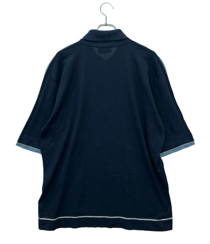 HERMES 半袖シャツ ハーフジップ メンズ SIZE XXL エルメス