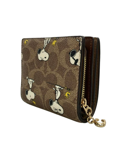 COACH PEANUTS 二つ折り財布 CBN32 IMY3O レディース コーチ ピーナッツ