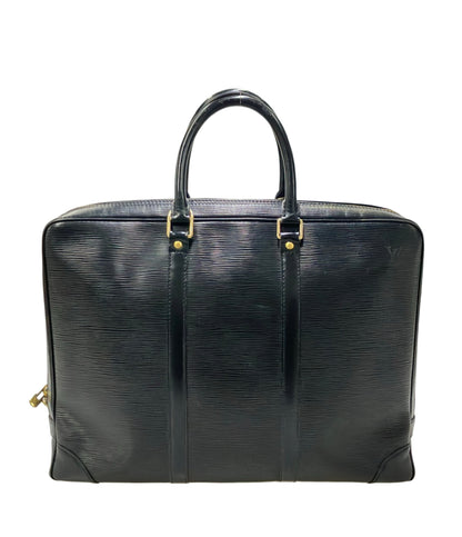 LOUIS VUITTON ブリーフケース ショルダーバッグ ビジネスバッグ 2WAY レザー ポルトドキュマン ヴォワヤージュ エピ M54472 レディース
