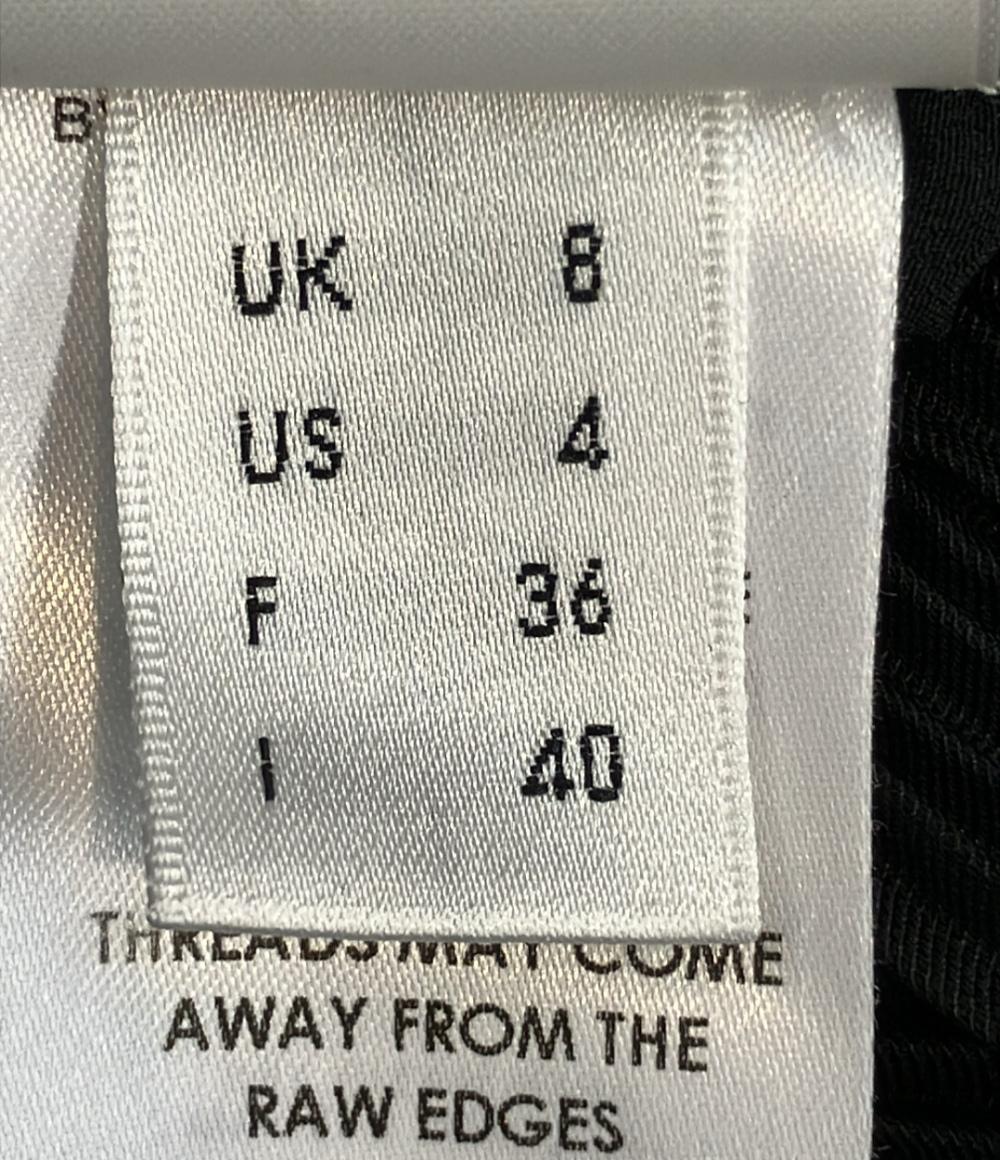 VICTORIA VICTORIA BECKHAM ノースリーブワンピース プリーツ切替 DRVV 588A PSS19 レディース SIZE UK8 (S) ヴィクトリア  ヴィクトリア  ベッカム