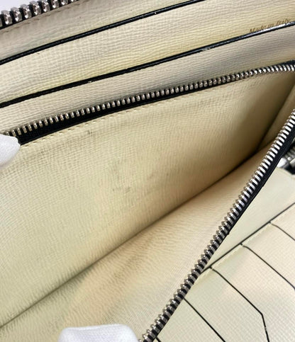 ヴァレクストラ ラウンドファスナー長財布 ハンドル付き メンズ Valextra