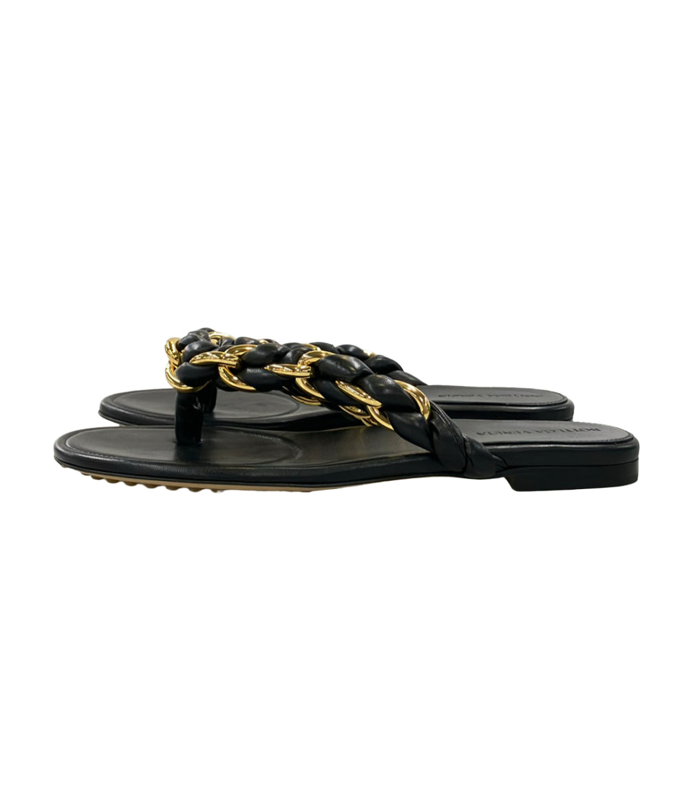 BOTTEGA VENETA フラットトングサンダル レディース SIZE 38 (24cm) ボッテガ・ヴェネタ