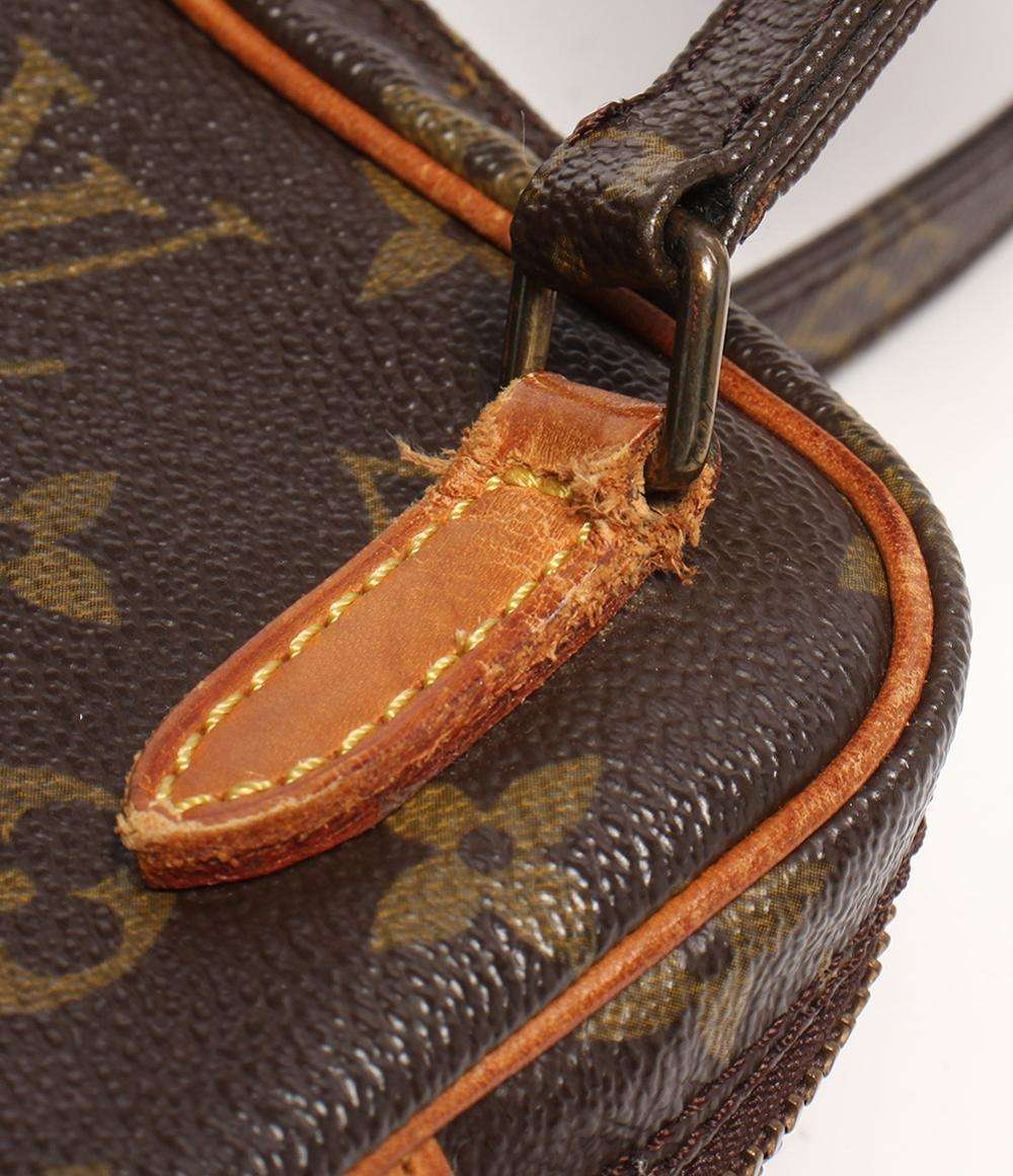 訳あり ルイ・ヴィトン ショルダーバッグ 斜め掛け ポシェット マルリーバンドリエール モノグラム M51828 レディース LOUIS VUITTON