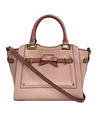 美品 Samantha Vega ハンドバッグ ショルダーバッグ 2WAY 斜め掛け リボンモチーフ レディース サマンサベガ