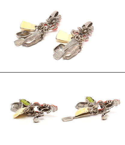 TARATATA ピアス ブレスレット リング指輪  ケーキモチーフ 魚モチーフ ロブスターモチーフ カタツムリモチーフ 8点セット レディース タラタタ