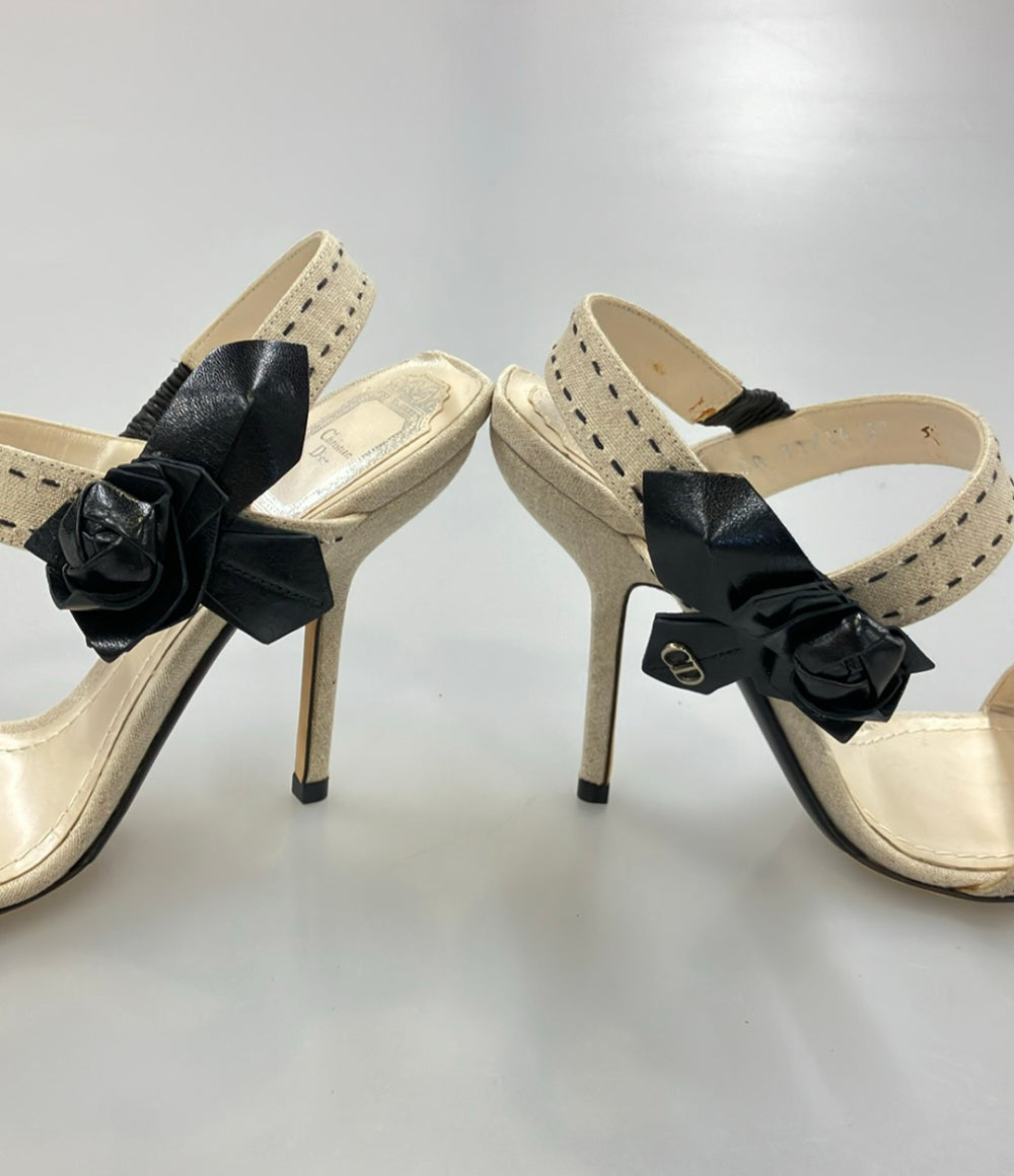 Christian Dior ヒールサンダル レディース SIZE 37 D (23.5cm