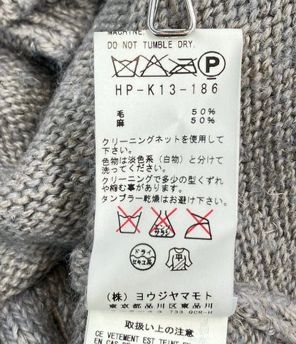 Yohji Yamamoto POUR HOMME 長袖 カーディガン メンズ SIZE 3 ヨウジヤマモトプールオム