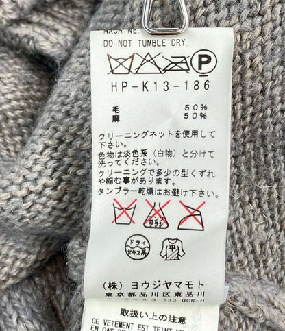 Yohji Yamamoto POUR HOMME 長袖 カーディガン メンズ SIZE 3 ヨウジヤマモトプールオム