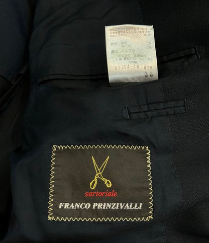 訳あり フランコプリンツィバァリー セットアップ パンツスーツ メンズ SIZE 50 (XL) FRANCO PRINZIVALLI