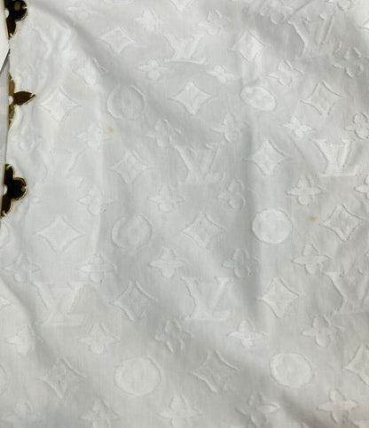 LOUIS VUITTON ノースリーブシャツ フリルブラウス 総柄 AQV FHBL13 レディース SIZE 34 (XS) ルイ・ヴィトン