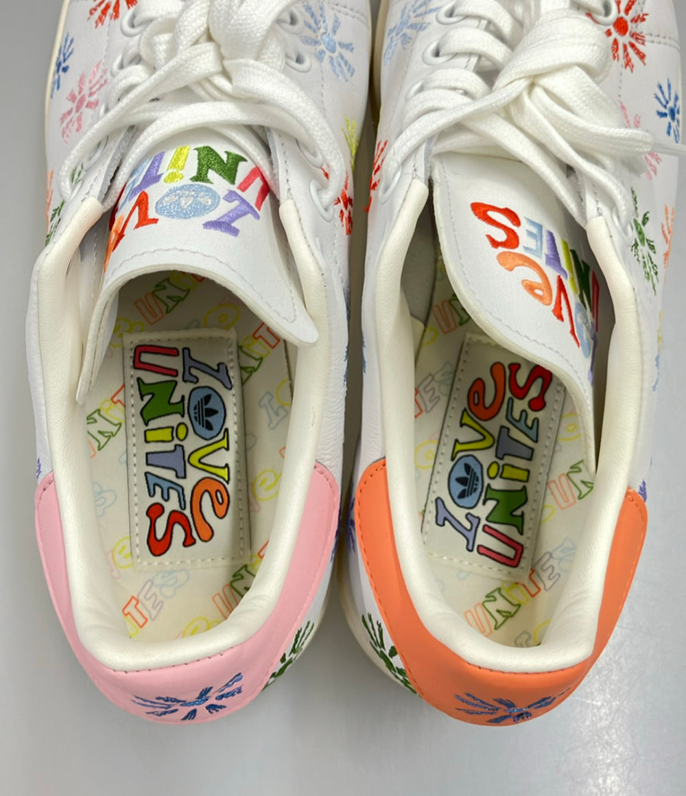 adidas ローカットスニーカー 刺繍 スタンスミス プライド GW2417 レディース SIZE 24.5 (L) アディダス