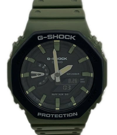 美品 CASIO 腕時計 G-SHOCK クオーツ ブラック GA-2110SU メンズ カシオ